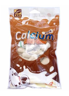 Gnawlers Calcium Milk Medium Bones (12pcs-270gm)